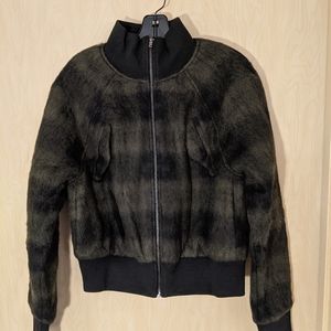 Twenty Montreal Walker Plaid Varsity Jacket - M